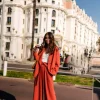 VESTE PADMÉ LIN VISCOSE TERRACOTTA